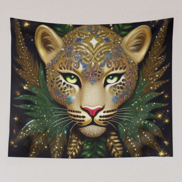 Item preview, Wildlife metallic print  designed and sold by Roxburylane.