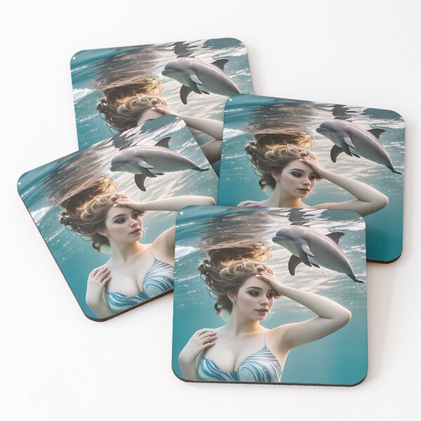 Item preview, Dancing with Dolphins 3 designed and sold by deep-sea-birds.