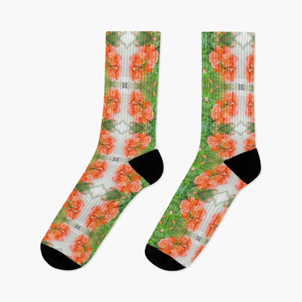 Item preview, Rose Squad Photo Pattern Orange designed and sold by vallisrowe.