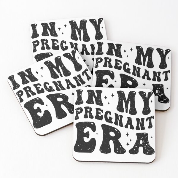 Item preview, Groovy Pregnancy Announcement, In My Pregnant Era designed and sold by Atlas Bog.