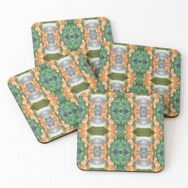 Item preview, Rose Array Photo Pattern Orange designed and sold by vallisrowe.