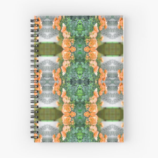 Item preview, Rose Array Photo Pattern Orange designed and sold by vallisrowe.