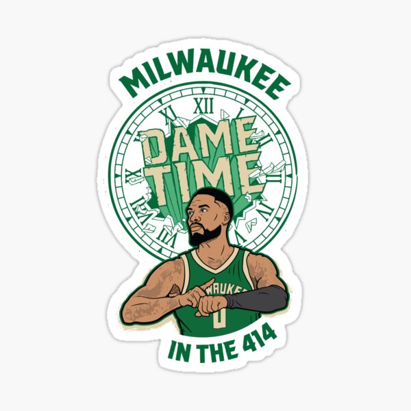 Camiseta de manga larga verde Milwaukee Dame Time Pic, Verde