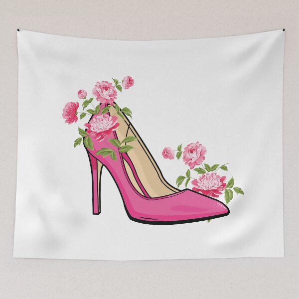 Item preview, High heel pink designed and sold by Sal-Artdesigns.