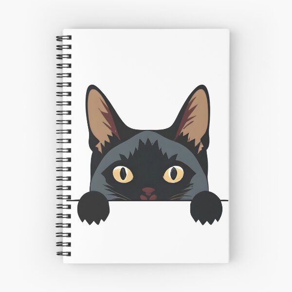 Item preview, sneaky Black cat designed and sold by ratchawoot.