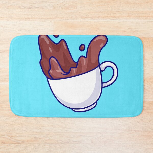 Item preview, Whimsical Coffee Cup Drink Floating Cartoon Vector Icon designed and sold by hjian8219.