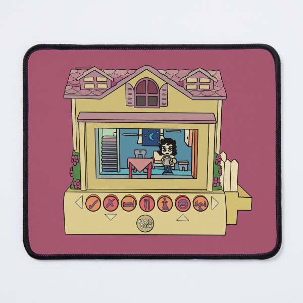 Item preview, Pixel Chix Yellow House designed and sold by daniasdesigns.