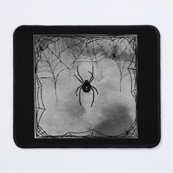 Item preview, Spider Silhouette and Spider Web with Grainy Background designed and sold by ossiagraphics.