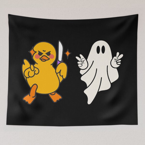 Item preview, Psycho Quacker vs. Adorable Apparition designed and sold by DavidsDucks.