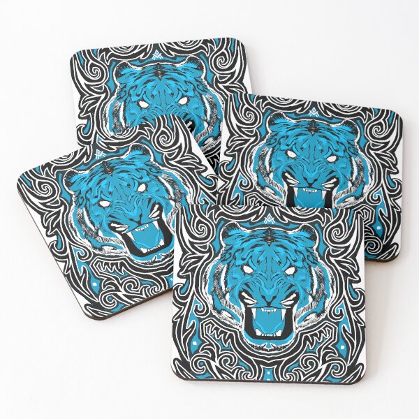Item preview, Blue Tiger Batak Gorga Style designed and sold by agusterus.