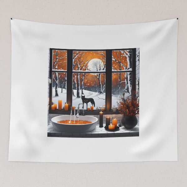 Item preview, Halloween Inspired Bathroom designed and sold by Everythingstakn.
