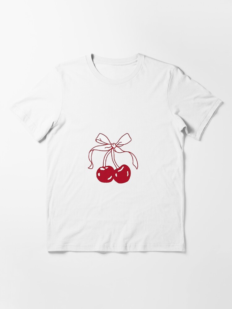 dainty cherry bow 