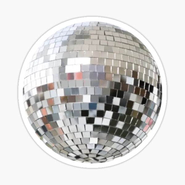 Disco Mirrorball Sticker Disco Aesthetic, Disco Stickers, Party