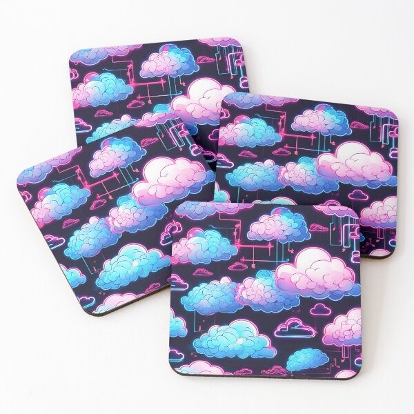 Item preview, Neon Light Cloud designed and sold by SeamCraft.