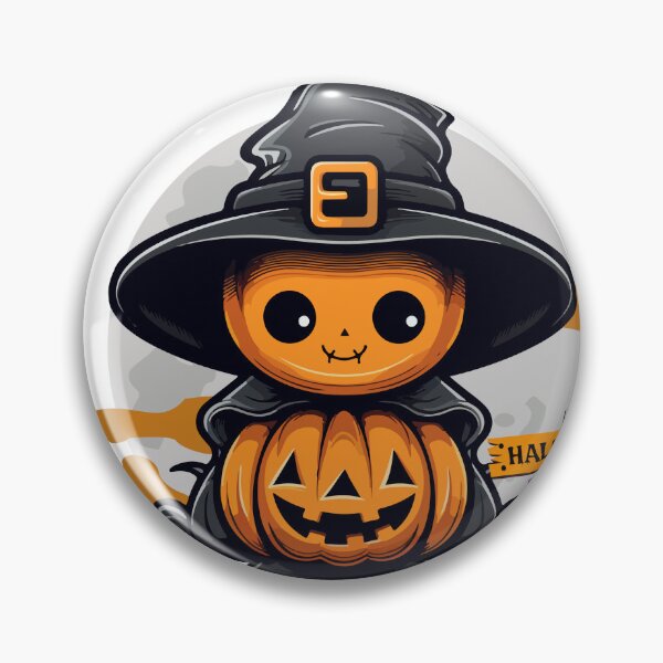Item preview, Cute Halloween pumpkins designed and sold by GalaxyArtForge.
