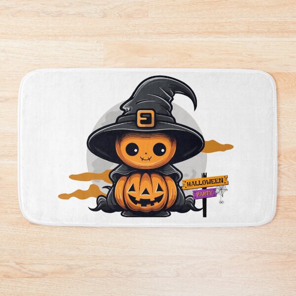 Item preview, Cute Halloween pumpkins designed and sold by GalaxyArtForge.