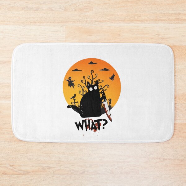 Item preview, Cat What? Murderous Black Cat With Knife Gift Premium T-Shirt Classic T-Shirt designed and sold by Feverfewstore24.