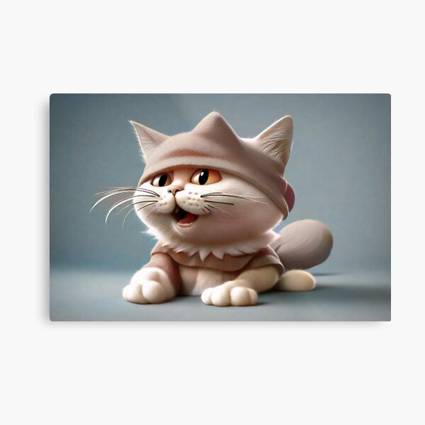 STL file SMURF CAT ,Smurf meme - No support 🐱・3D printable model