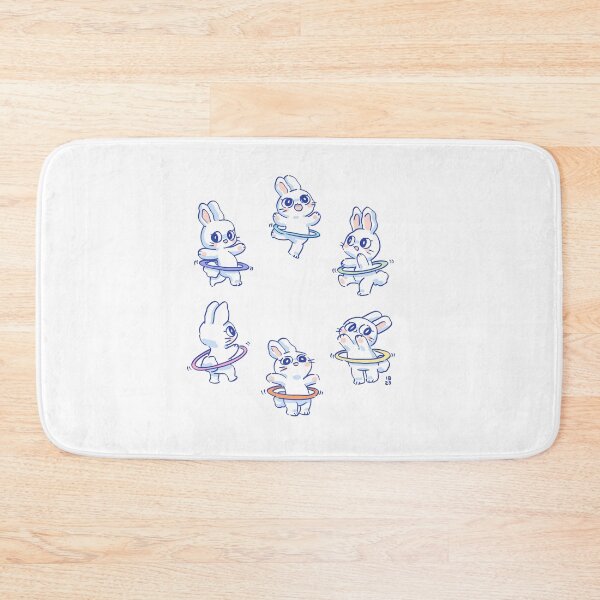 Item preview, Hula hooping bunnies designed and sold by freeminds.