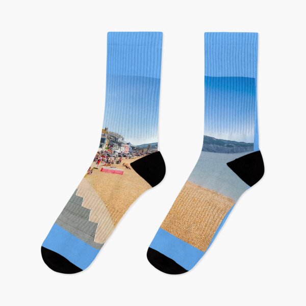 Item preview, Lyme Regis Beach designed and sold by Alisonchambers2.