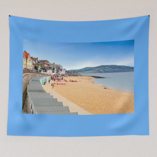 Item preview, Lyme Regis Beach designed and sold by Alisonchambers2.