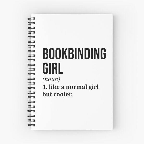 Item preview, Bookbinding Girl Definition Bookbinding designed and sold by XCIV.
