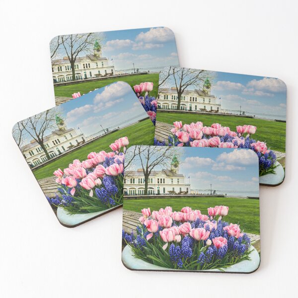 Item preview, Pink Tulips by the Sea designed and sold by Sharron Demarest.