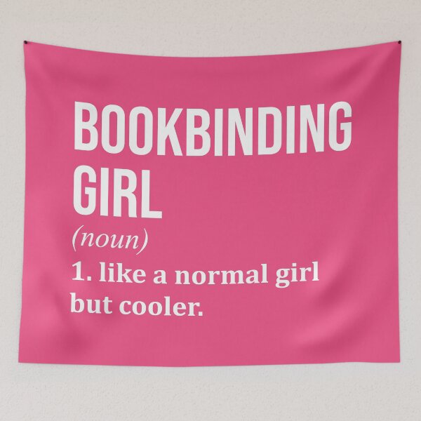 Item preview, Bookbinding Girl Definition Bookbinding for Women designed and sold by XCIV.