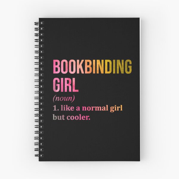 Item preview, Bookbinding Girl Definition Bookbinding in Watercolor designed and sold by XCIV.