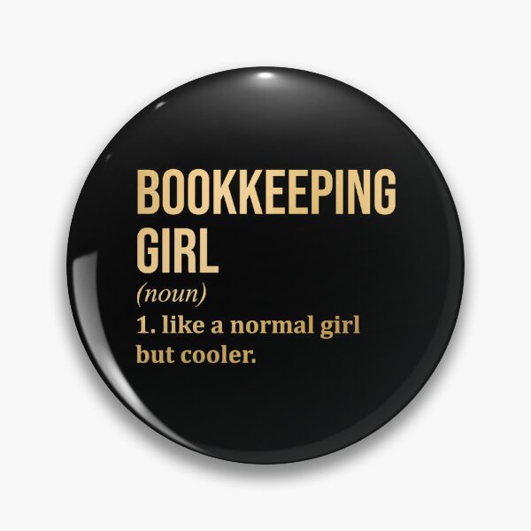 Item preview, Bookkeeping Girl Definition Bookkeeper in Gold designed and sold by XCIV.