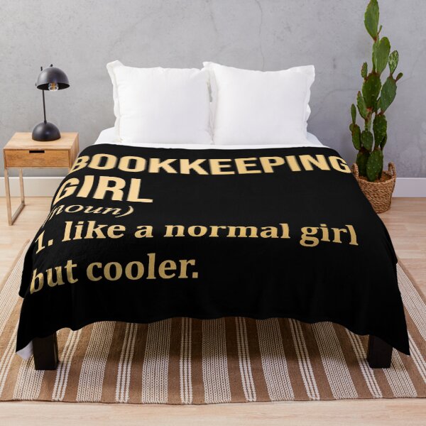 Item preview, Bookkeeping Girl Definition Bookkeeper in Gold designed and sold by XCIV.