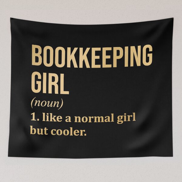 Item preview, Bookkeeping Girl Definition Bookkeeper in Gold designed and sold by XCIV.