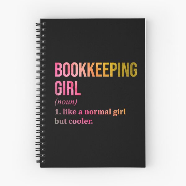 Item preview, Bookkeeping Girl Definition Bookkeeper in Watercolor designed and sold by XCIV.