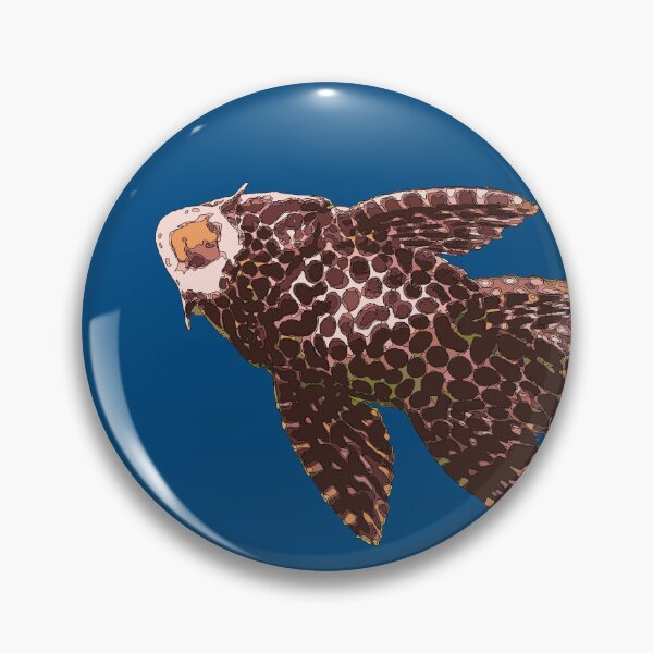 Item preview, Pleco Illustration designed and sold by Corner-Distro.