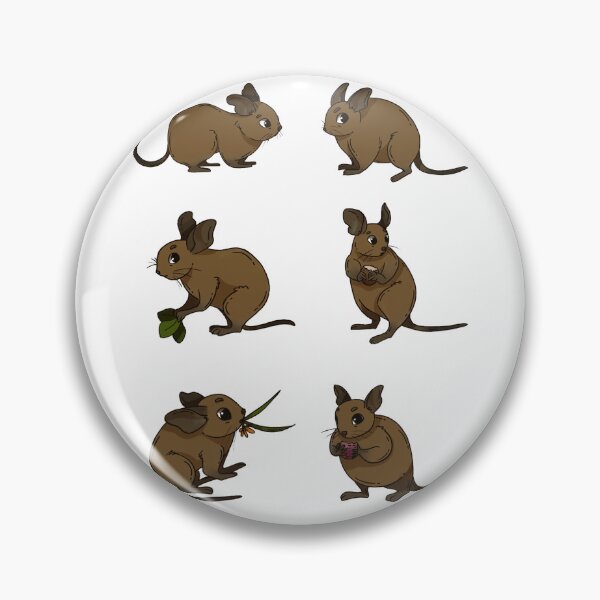 Item preview, Degu Animal Illustration designed and sold by keepsketching.