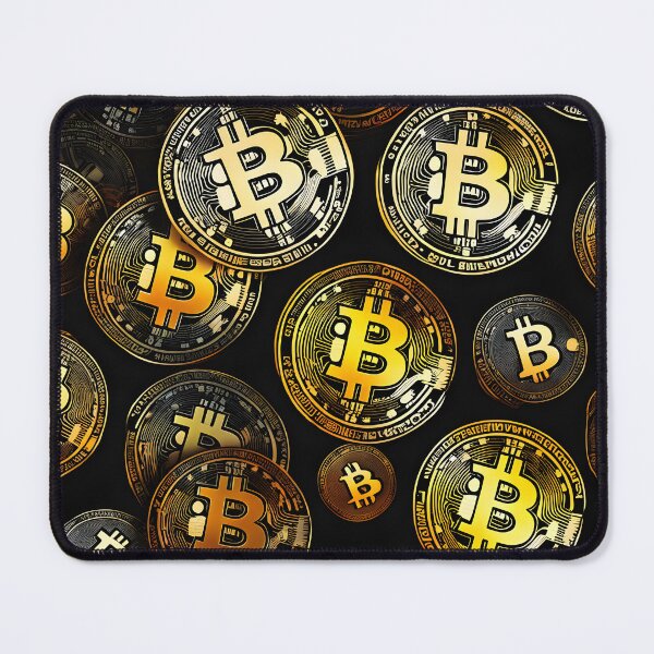 Item preview, Bitcoin seamless pattern design designed and sold by angelisart.