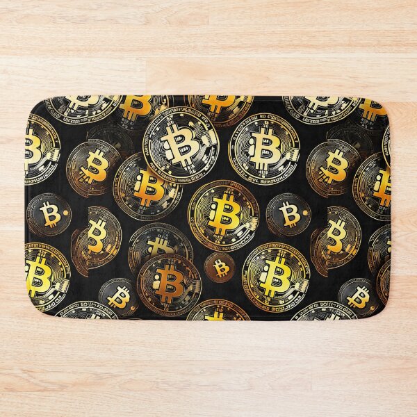 Item preview, Bitcoin seamless pattern design designed and sold by angelisart.