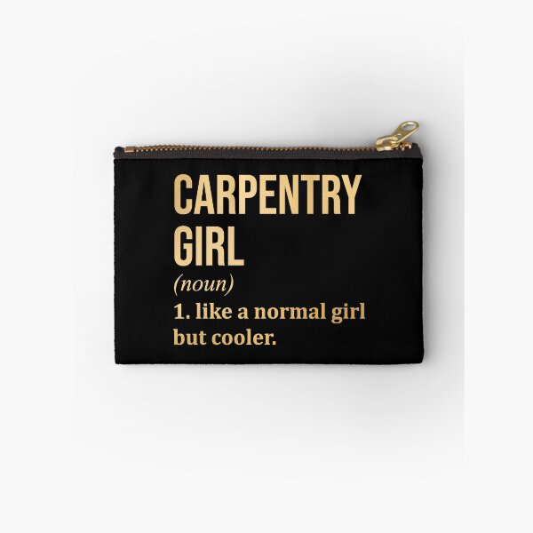 Item preview, Carpentry Girl Definition Carpenter in Gold designed and sold by XCIV.
