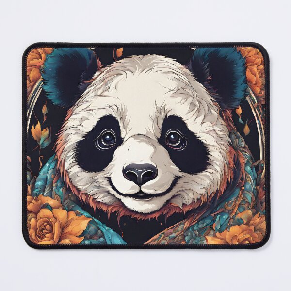 Item preview, Aesthetic Portrait: Panda Serenity Harmonious Hues designed and sold by Noorkin.