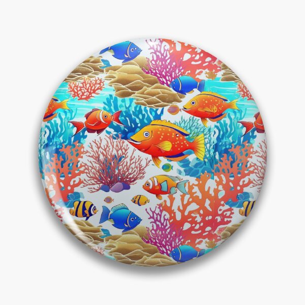 Item preview, Beautiful underwater with corals and clown fish. designed and sold by PopProArt.