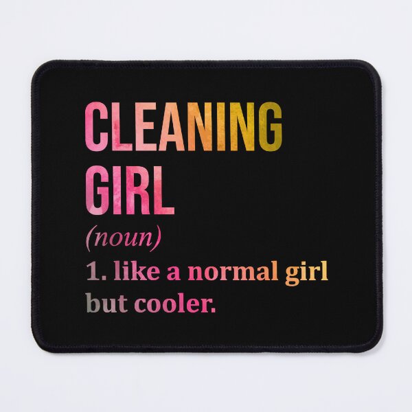 Item preview, Cleaning Girl Definition Cleaner in Watercolor designed and sold by XCIV.