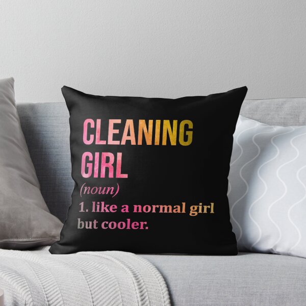 Item preview, Cleaning Girl Definition Cleaner in Watercolor designed and sold by XCIV.