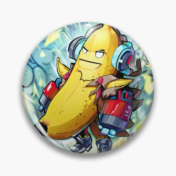 Item preview, Bananabot Blasts Off designed and sold by GokaiRedbubble.