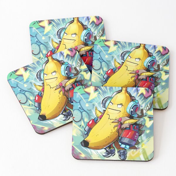Item preview, Bananabot Blasts Off designed and sold by GokaiRedbubble.