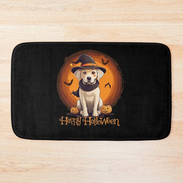 Item preview, Cute Labrador in Witch Hat designed and sold by ElCrocodel.