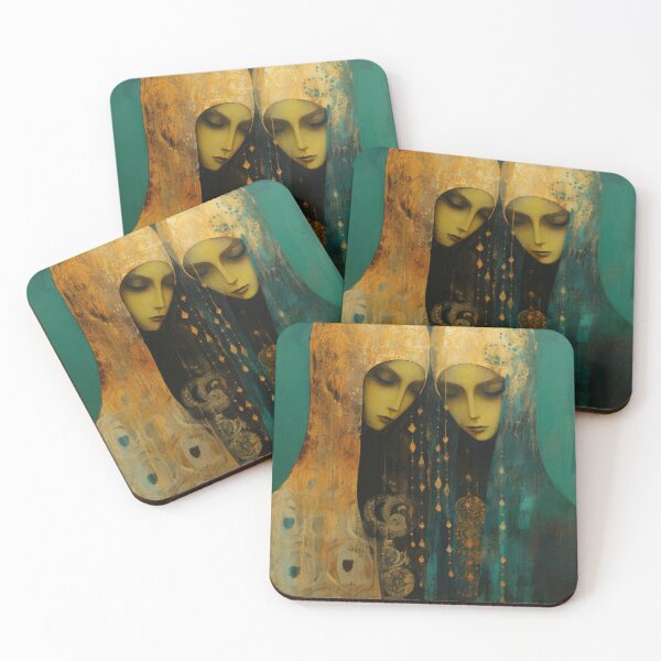 Item preview, Mystical Twin Emissaries: Enigmatic Harmony designed and sold by VisionDuke.