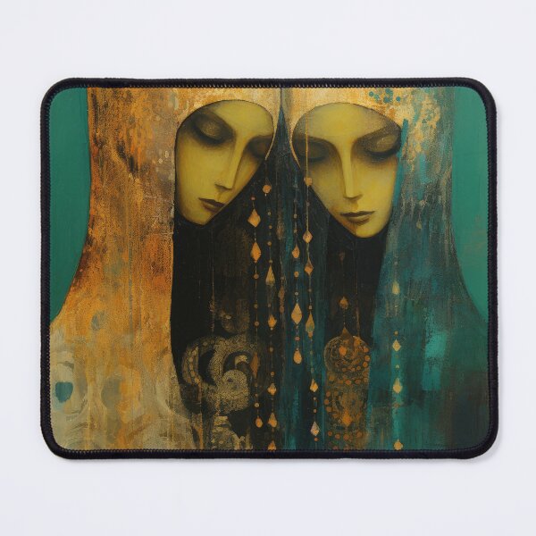 Item preview, Mystical Twin Emissaries: Enigmatic Harmony designed and sold by VisionDuke.
