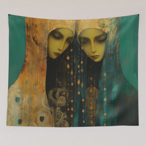 Item preview, Mystical Twin Emissaries: Enigmatic Harmony designed and sold by VisionDuke.