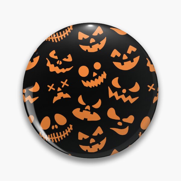 Item preview, Halloween Pumpkin Jack O Lantern Pattern designed and sold by AlwaysBeColoring.