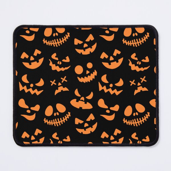Item preview, Patrón de calabaza de Halloween Jack O Lantern designed and sold by AlwaysBeColoring.